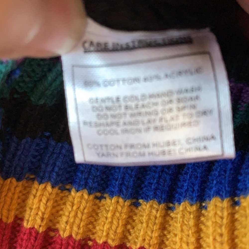 Dangerfield Rib Knit Black Turtleneck Sweater 6 — image 5 of 7